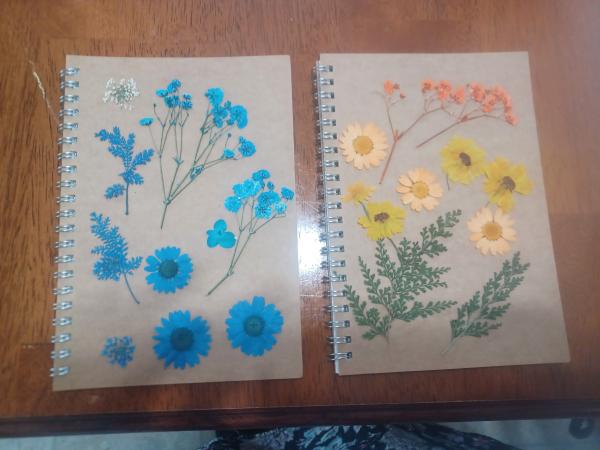 Image for event: Pressed Flower Journal Craft