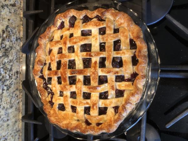 Image for event: How to Make Homemade Blueberry Pie - Virtually!