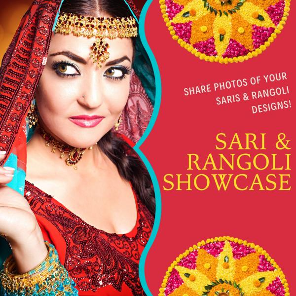 Image for event: Diwali: Sari/Rangoli Showcase!