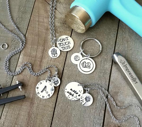 Image for event: Test Your Metal: Metal Stamping Keychains 