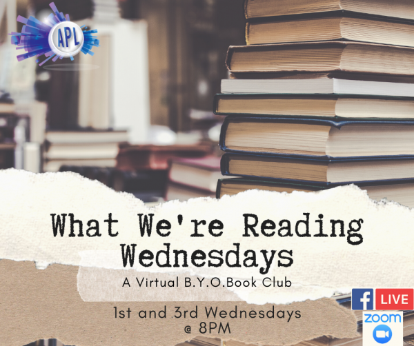 Image for event: LIVE: What We're Reading Wednesdays