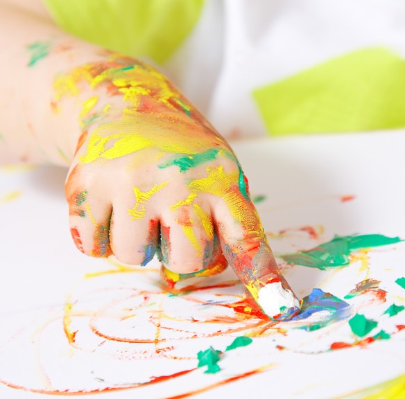 Image for event: Finger Painting for Toddlers