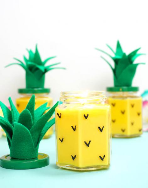 Image for event: DIY Pineapple Candles