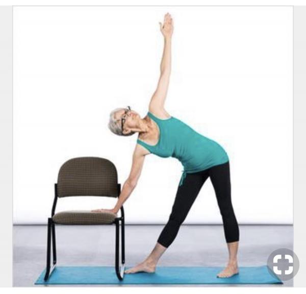 Image for event: Chair Yoga