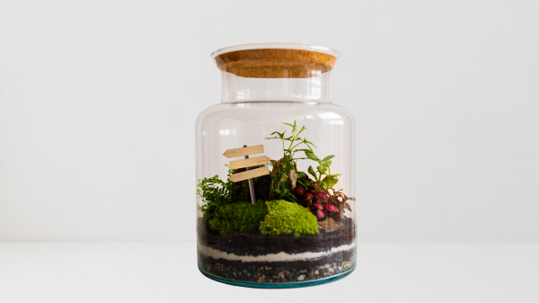 Image for event: Message-in-a-Bottle Terrariums
